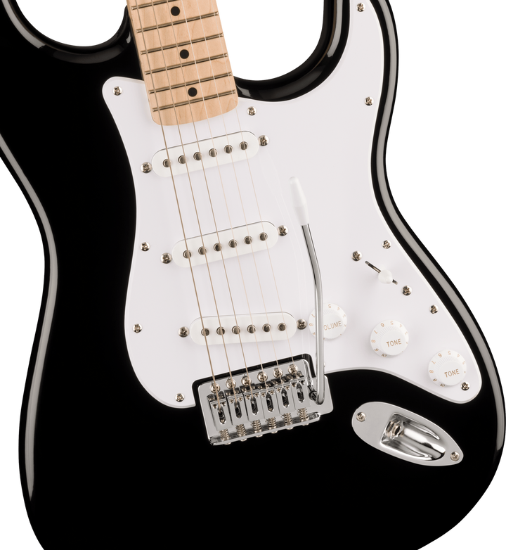 Squier Sonic Stratocaster Maple Neck in Black