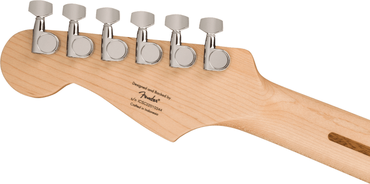 Squier Sonic® Stratocaster® HSS, Maple Fingerboard, Black Pickguard, Black