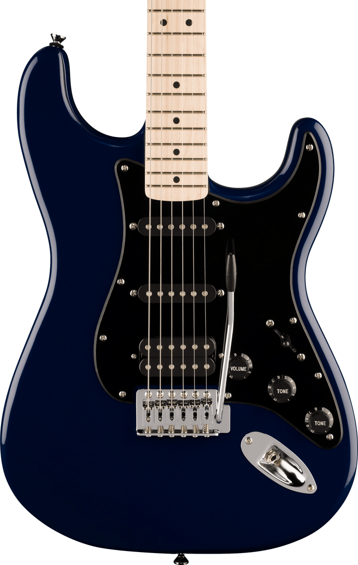 Squier Sonic® Stratocaster® HSS, Maple Fingerboard, Black Pickguard, Midnight Blue
