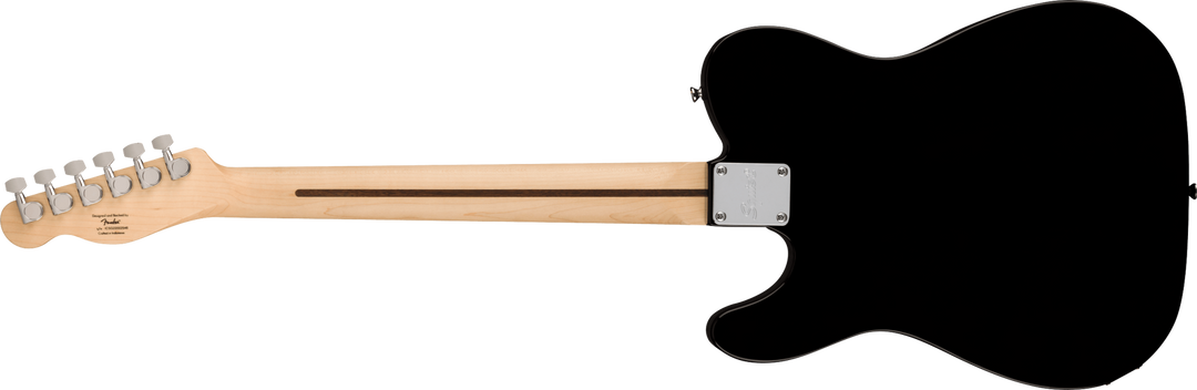 Squier Sonic Telecaster, Black with White Pick Guard