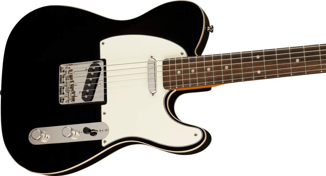 Classic Vibe Baritone Custom Telecaster®, Laurel Fingerboard, Parchment Pickguard, Black