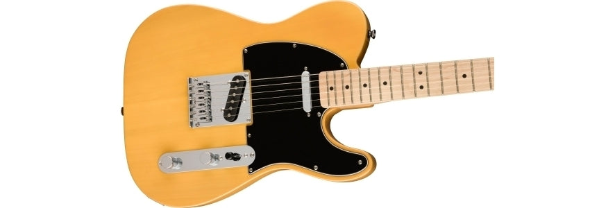 Affinity Series Telecaster®, Maple Fingerboard, Black Pickguard, Butterscotch Blonde