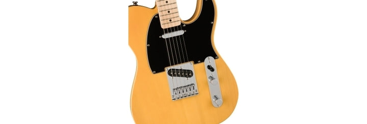 Affinity Series Telecaster®, Maple Fingerboard, Black Pickguard, Butterscotch Blonde