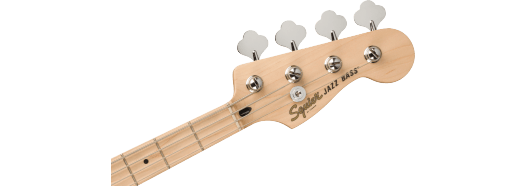 Affinity Series® Jazz Bass®, Maple Fingerboard, White Pickguard, 3-Color Sunburst