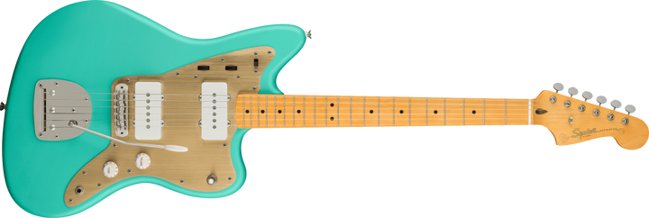 40TH ANNIVERSARY JAZZMASTER®, VINTAGE EDITION Maple Fingerboard, Gold Anodized Pickguard, Satin Sea Foam Green