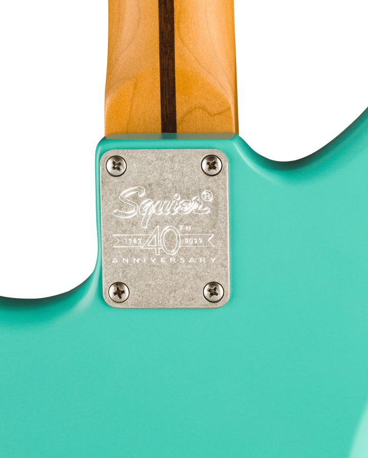 40TH ANNIVERSARY JAZZMASTER®, VINTAGE EDITION Maple Fingerboard, Gold Anodized Pickguard, Satin Sea Foam Green