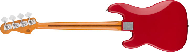 Squier 40Th Anniversary Precision Bass Vintage Edition Satin Dakota Red W/ Gold Anodized Pickguard