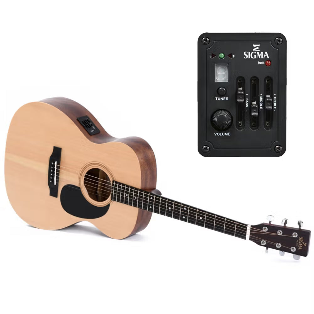 Sigma SE Series 000 Spruce/Mahogany w/EQ