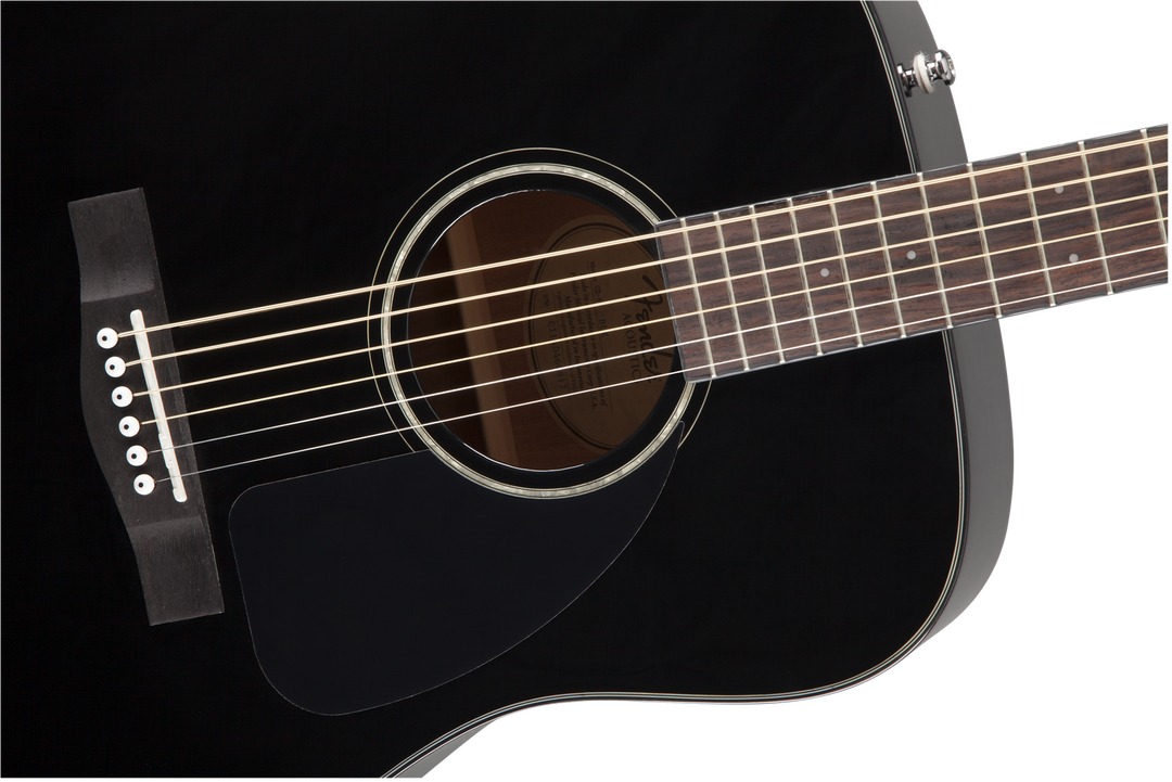 Fender CD-60 Acoustic Guitar Dreadnaught in Black
