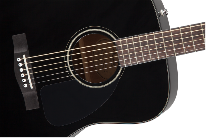 Fender CD-60 Acoustic Guitar Dreadnaught in Black