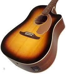 Fender Redondo Player Acoustic Guitar, Sunburst