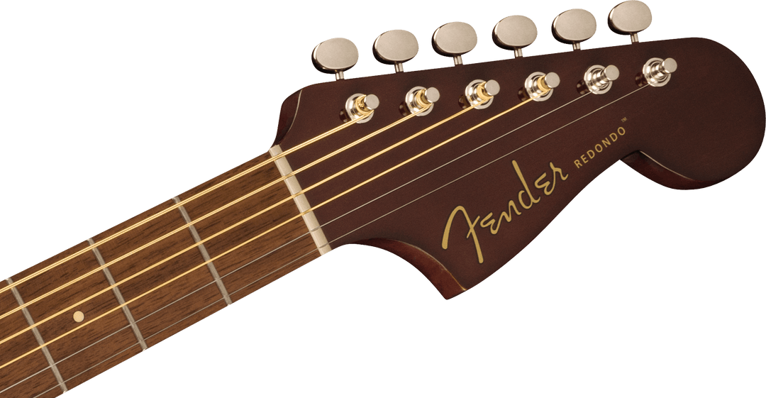 Fender Redondo Player, Walnut Fingerboard, Gold Pickguard, Natural