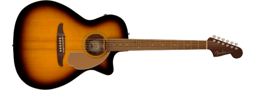 Fender Newporter Player Acoustic Guitar, Sunburst