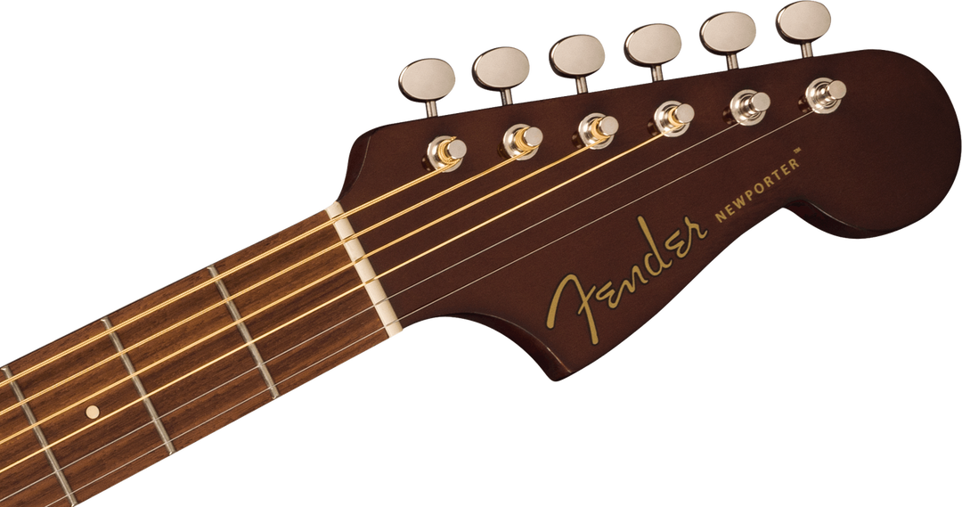 Fender Newporter Player Acoustic Electric Guitar in Natural