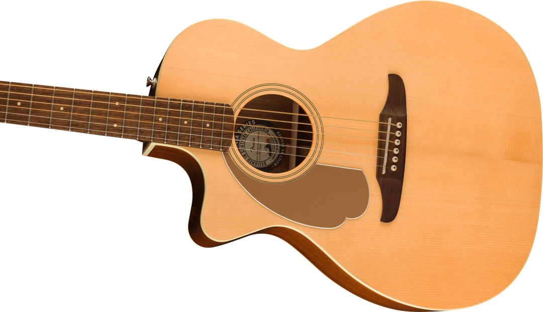 Fender Newporter Player Acoustic Electric Guitar Left Hand