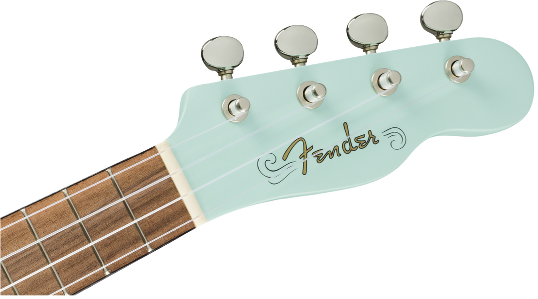 Venice Soprano Uke, Walnut Fingerboard, Daphne Blue