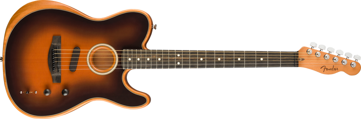 Fender American Acoustasonic® Telecaster®, Ebony Fingerboard, Sunburst