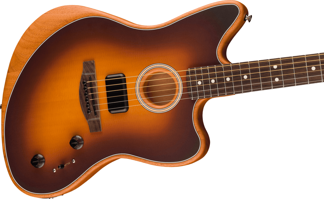 Fender Acoustasonic® Player Jazzmaster®, Rosewood Fingerboard, 2-Color Sunburst
