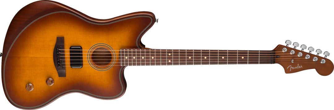 Acoustasonic® Standard Jazzmaster®, Honey Burst