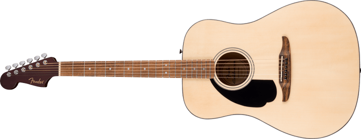 Fender California Standard Redondo™ Left-Handed, Spruce Top, Black Pickguard, Natural