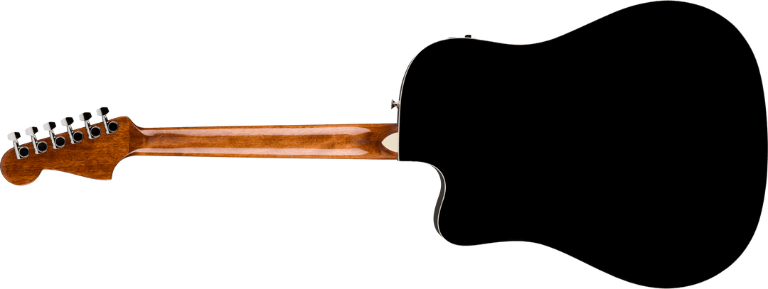 Fender California Standard Redondo™ CE, Spruce Top, Ivory Pickguard, Black