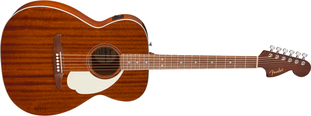 Fender California Standard Monterey™ E, Sapele Top, Ivory Pickguard, Natural Sapele