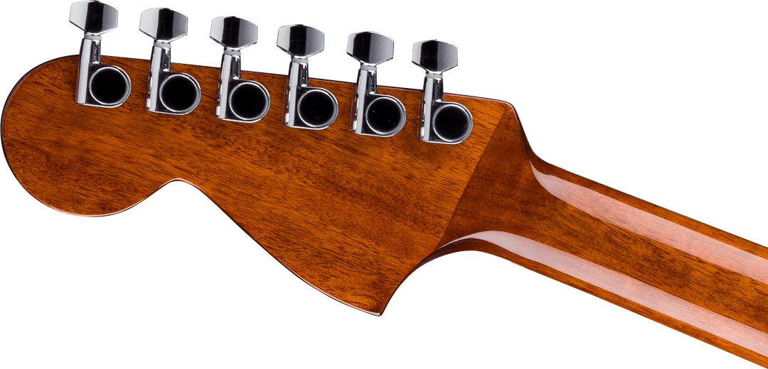 Fender California Standard Monterey™ E, Sapele Top, Ivory Pickguard, Natural Sapele