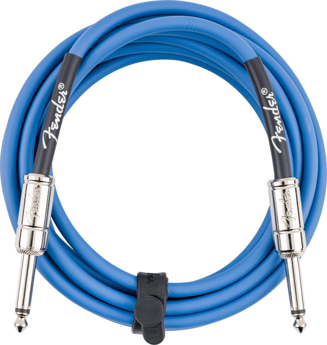Fender Contour™ Instrument Cable, Lake Placid Blue, 10'