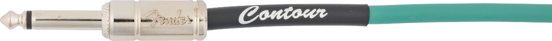 Fender Contour™ Instrument Cable, Sherwood Green, 10'