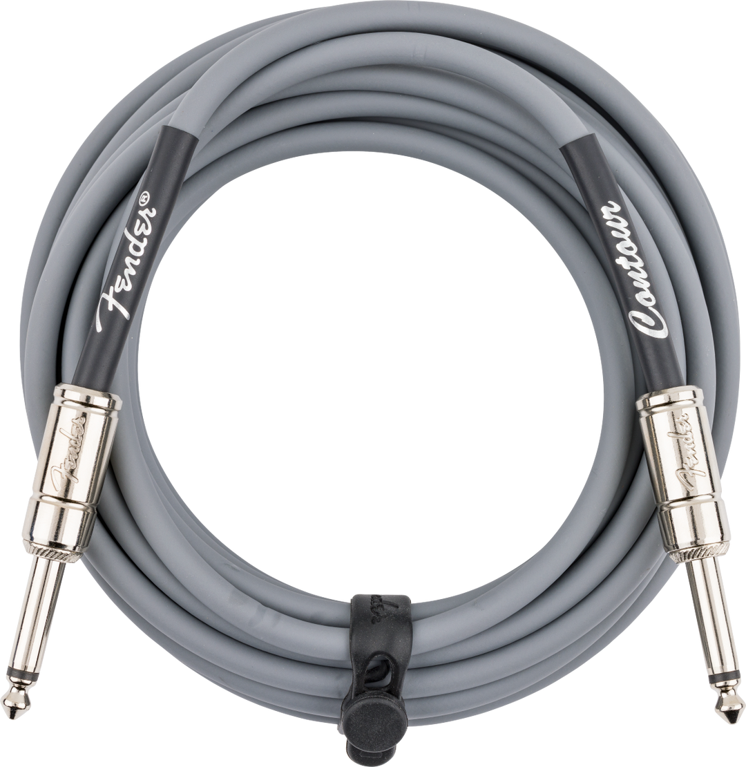 Fender Contour™ Instrument Cable, Inca Silver, 18.6'