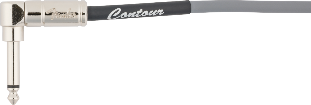 Fender Contour™ 30' Coiled Cable, Inca Silver