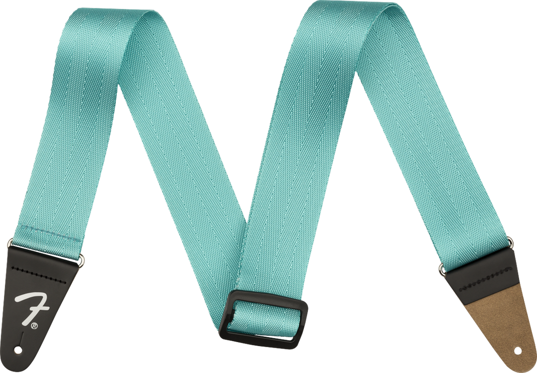 2" American Professional Seat Belt Strap, Miami Blue