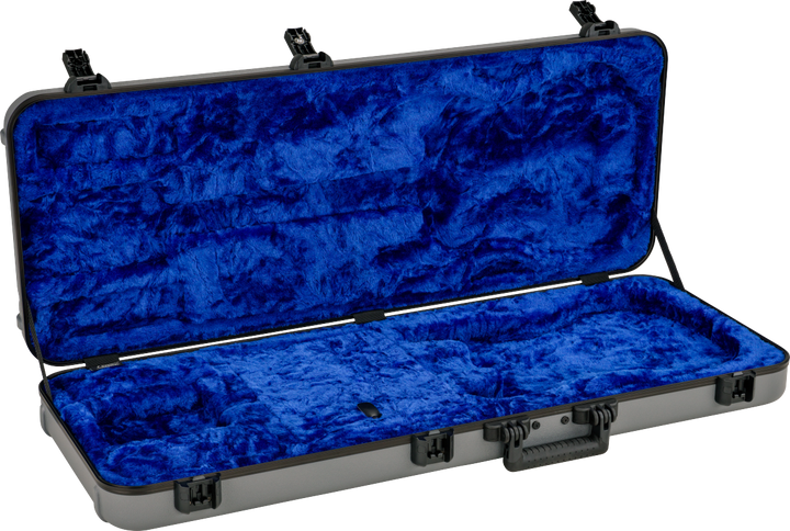 Fender Deluxe Strat/Tele Hardcase Silver/Blue