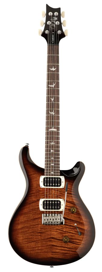 PRS SE Custom 24 in Black Gold Burst