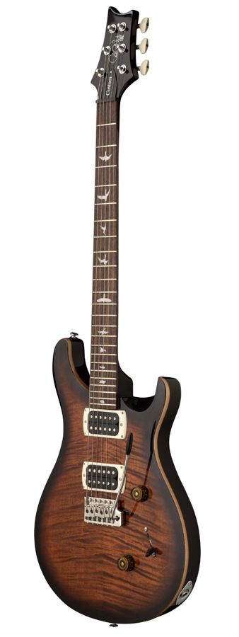 PRS SE Custom 24 in Black Gold Burst