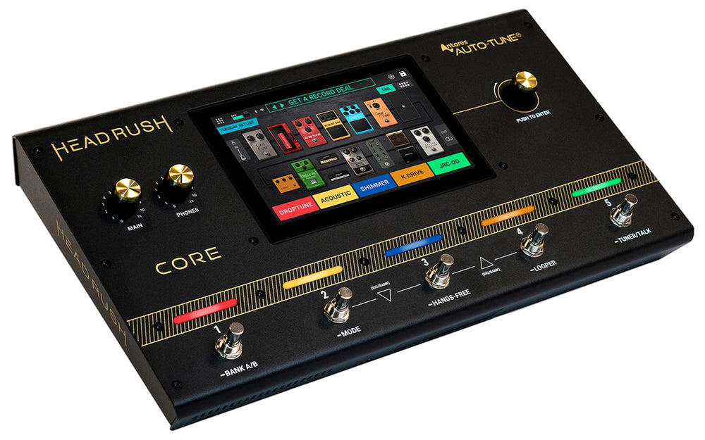 Headrush Core Guitar & Vocal Effects Pedal Board
