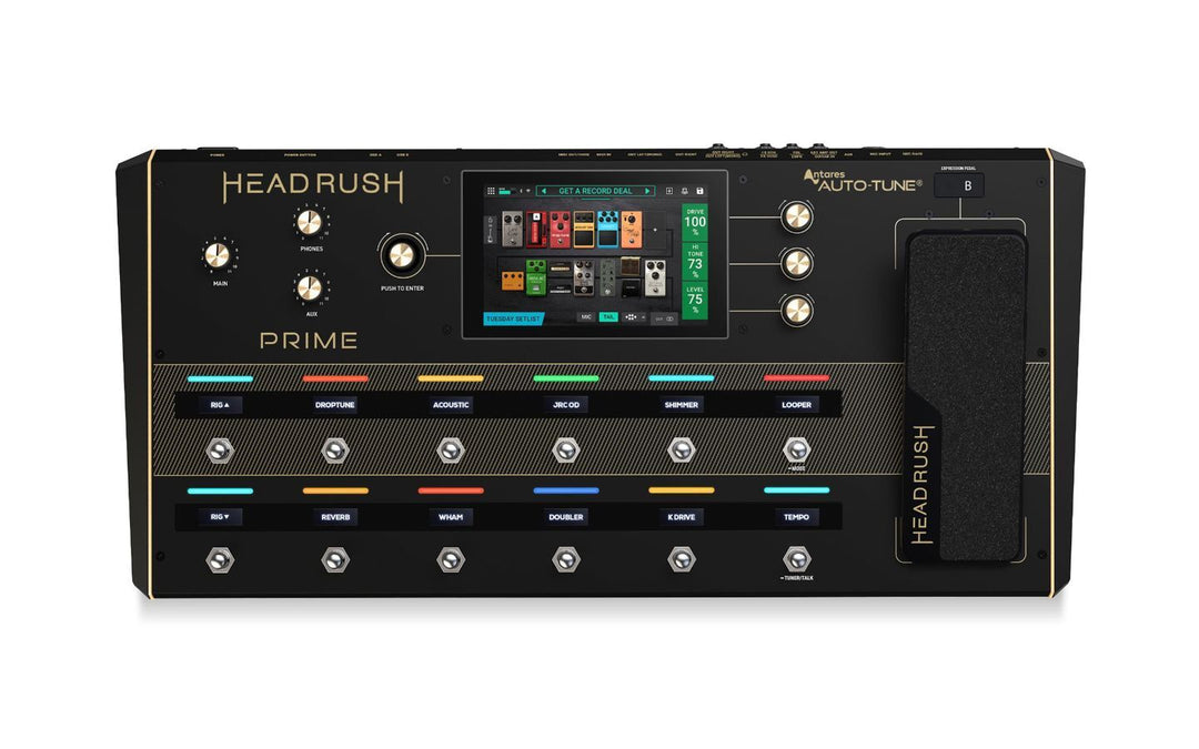 Headrush Prime FX Pedal Amp Modeler and Vocal Processor