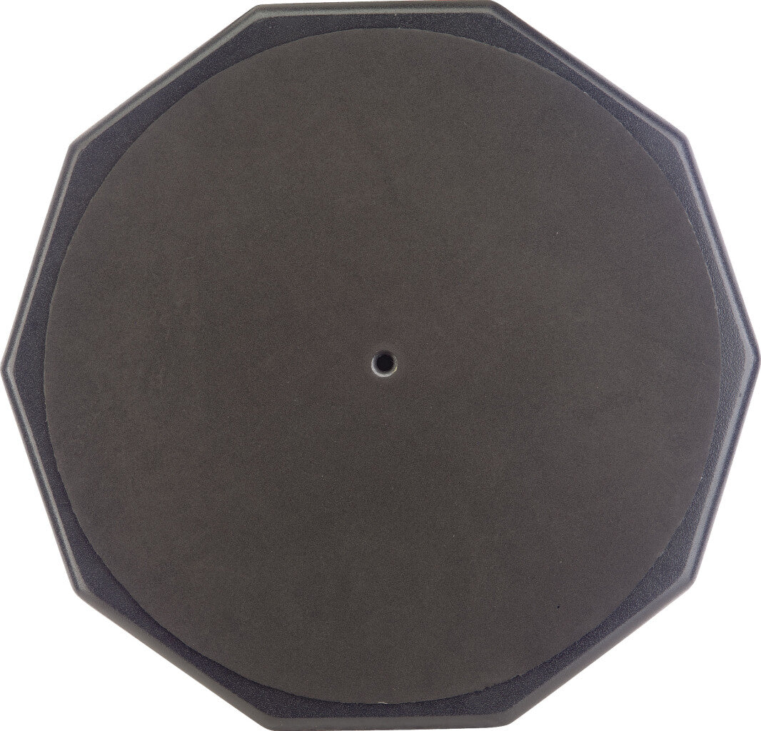Stagg 12" desktop practice pad, ten-sided shape