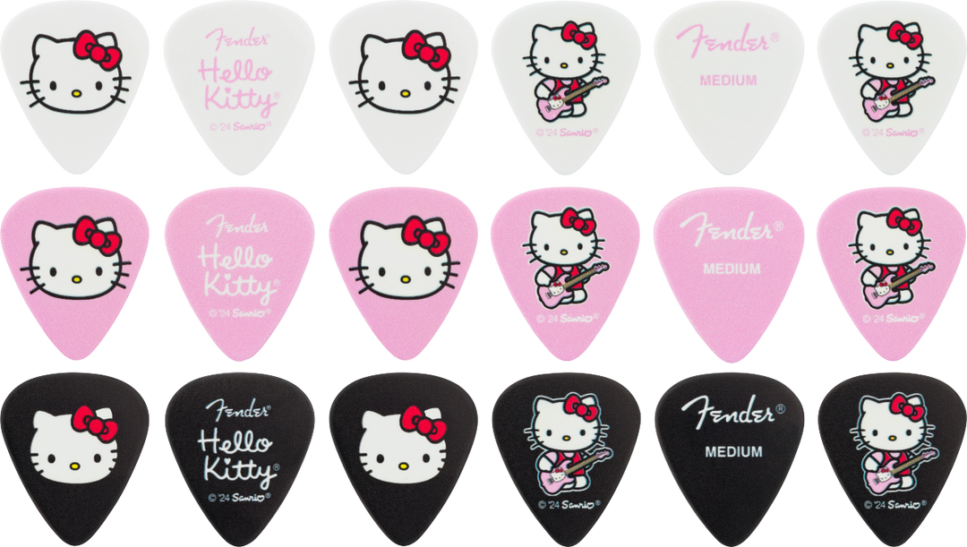 Fender® x Hello Kitty® Pick Tin, 18 Pack