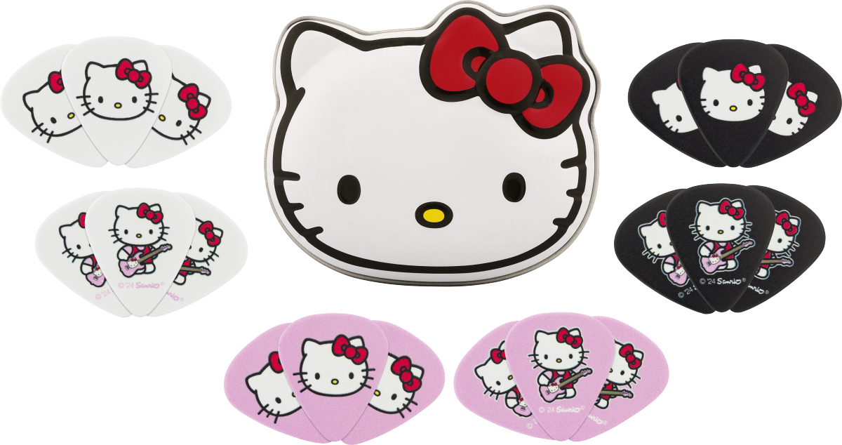FenderÂ® x Hello KittyÂ® Pick Tin, 18 Pack