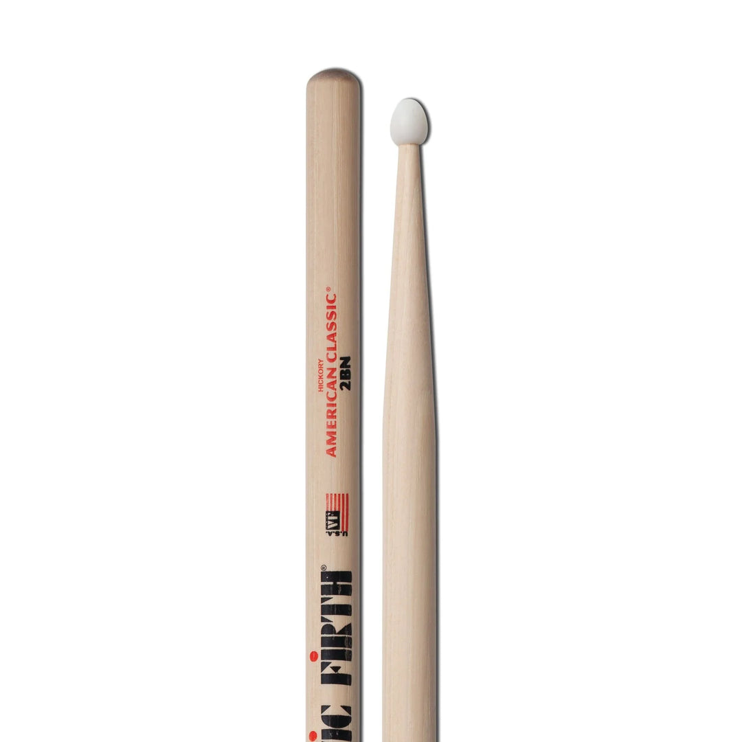 Vic Firth 2B Nylon Tip Drum Sticks