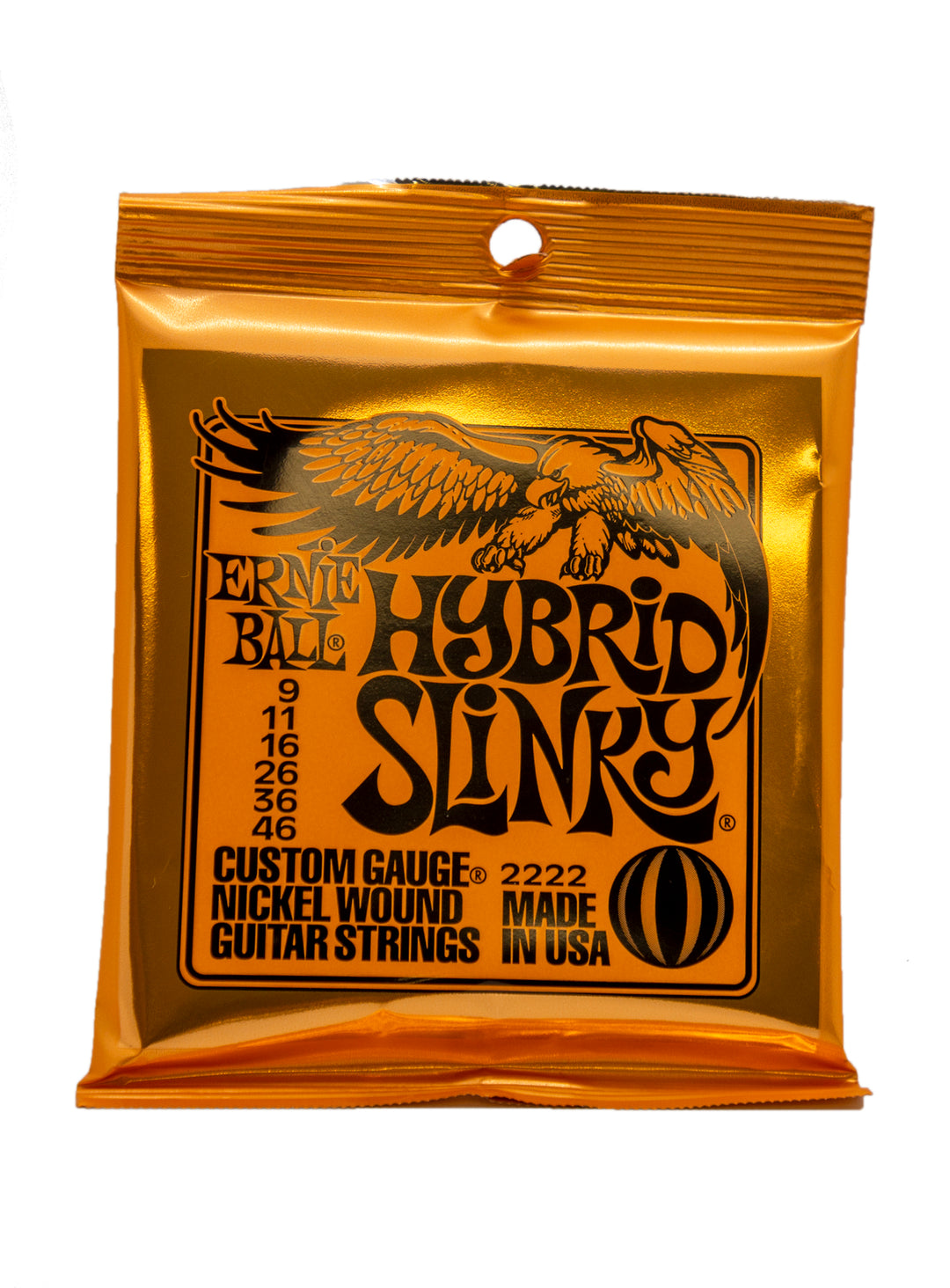 Electric Gtr Str Set 09/46 Hybr Slinky Orange