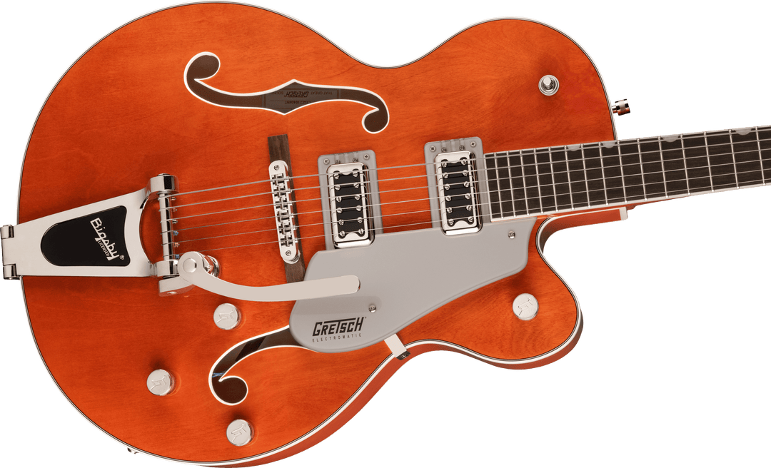 Gretsch G5420T Electromatic® Classic Hollow Body Single-Cut with Bigsby®, Laurel Fingerboard, Orange Stain