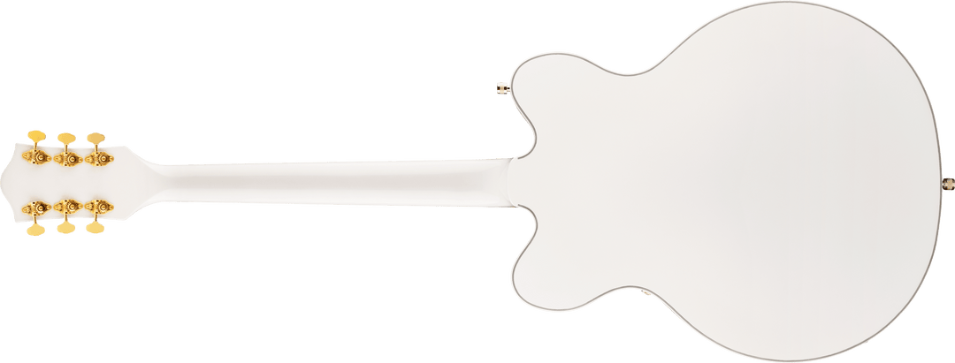 Gretsch G5422TG Electromatic® Classic Hollow Body Double-Cut with Bigsby® and Gold Hardware, Laurel Fingerboard, Snowcrest White