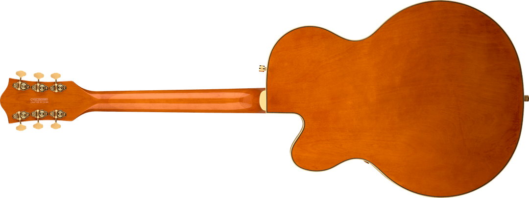 Gretsch Synchromatic™ Nashville™ Hollow Body Single-Cut with Bigsby®, Ebony Fingerboard, 50's Orange Stain