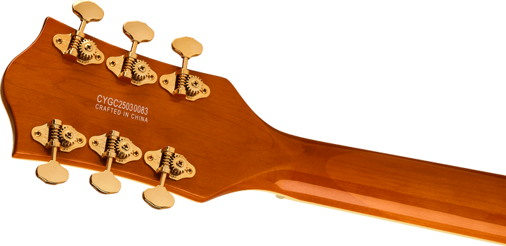Gretsch Synchromatic™ Nashville™ Hollow Body Single-Cut with Bigsby®, Ebony Fingerboard, 50's Orange Stain