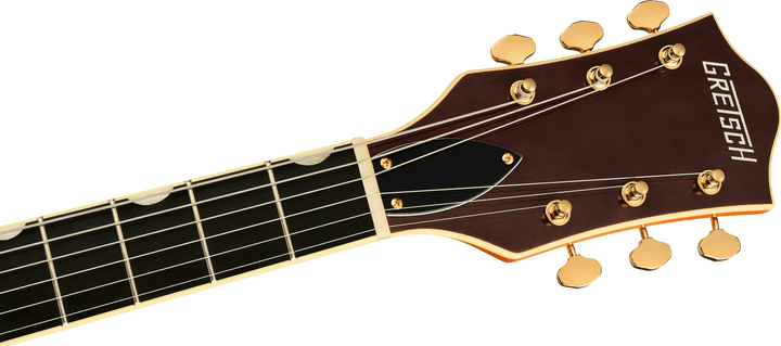 Gretsch Synchromatic™ Nashville™ Hollow Body Single-Cut with Bigsby®, Ebony Fingerboard, 50's Orange Stain