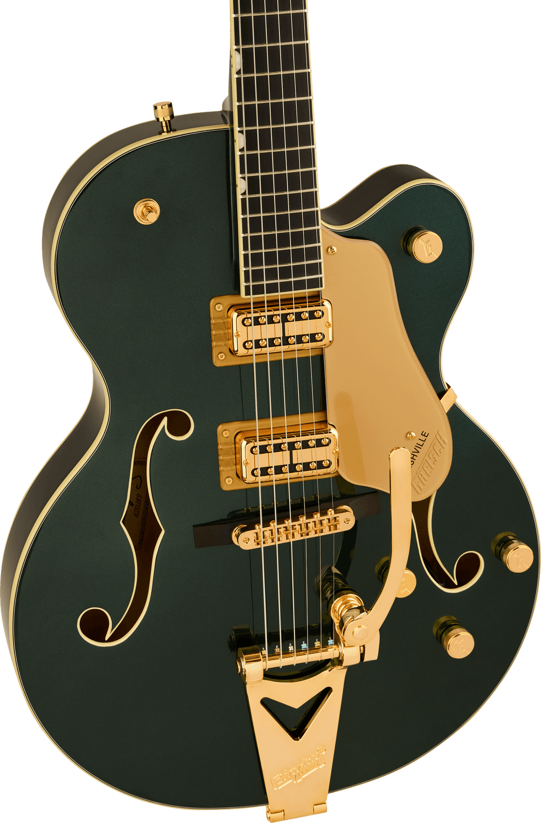Gretsch Synchromatic™ Nashville™ Hollow Body Single-Cut with Bigsby®, Ebony Fingerboard, Cadillac Green