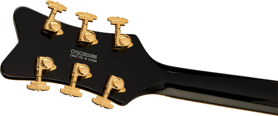 Gretsch Synchromatic™ Falcon™ Hollow Body Single-Cut with Bigsby®, Ebony Fingerboard, Black