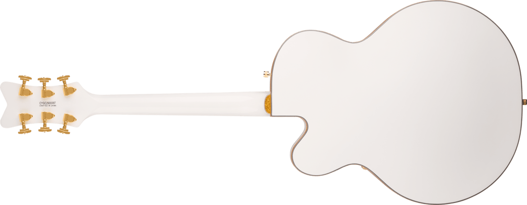 Gretsch Synchromatic™ Falcon™ Hollow Body Single-Cut with Bigsby®, Ebony Fingerboard, Snowcrest White